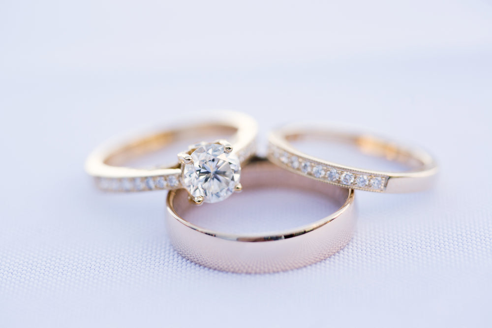 Pairing an Engagement Ring and Wedding Band