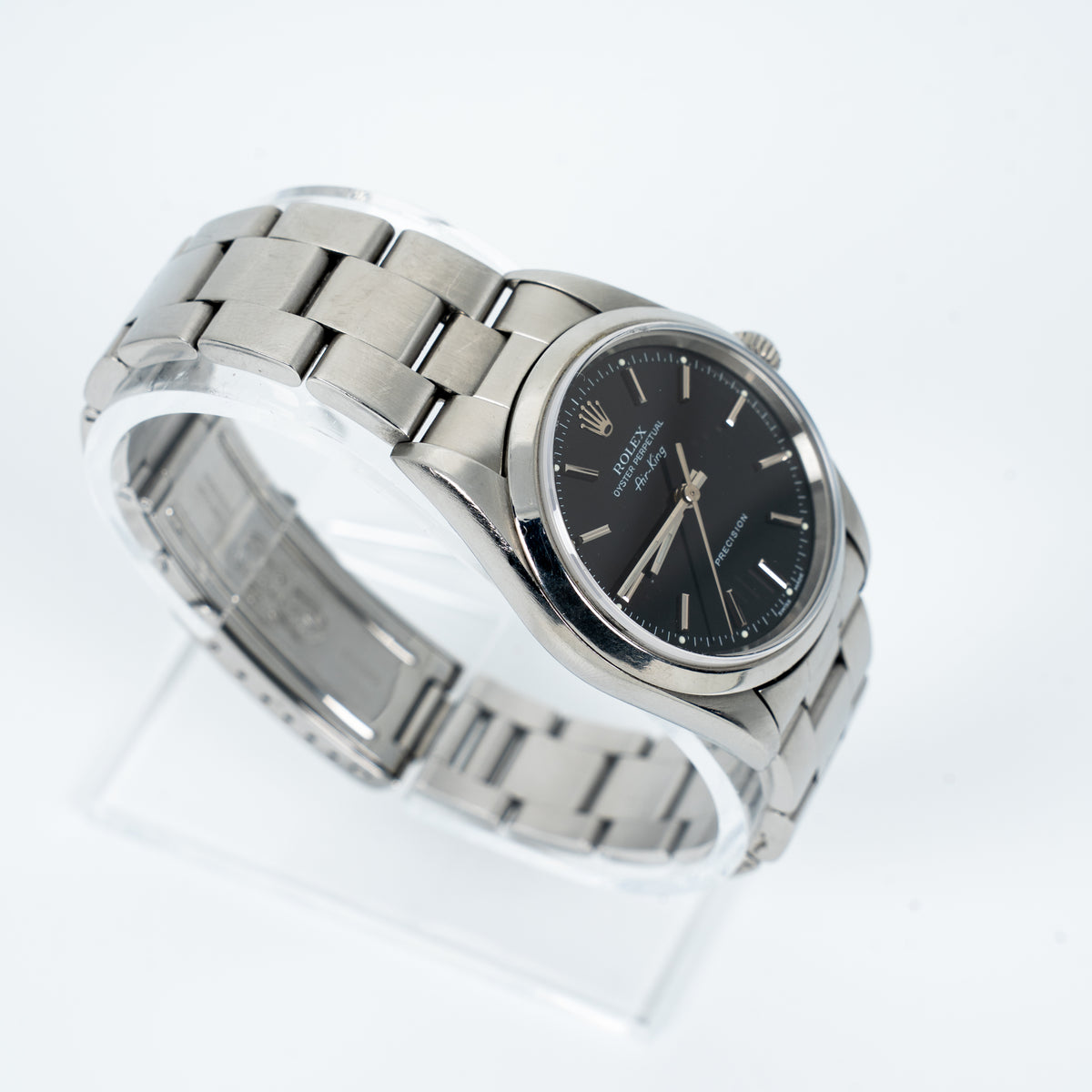 1995 Rolex Air-King 34mm Ref. 14000 Black Dial Oyster – With Box