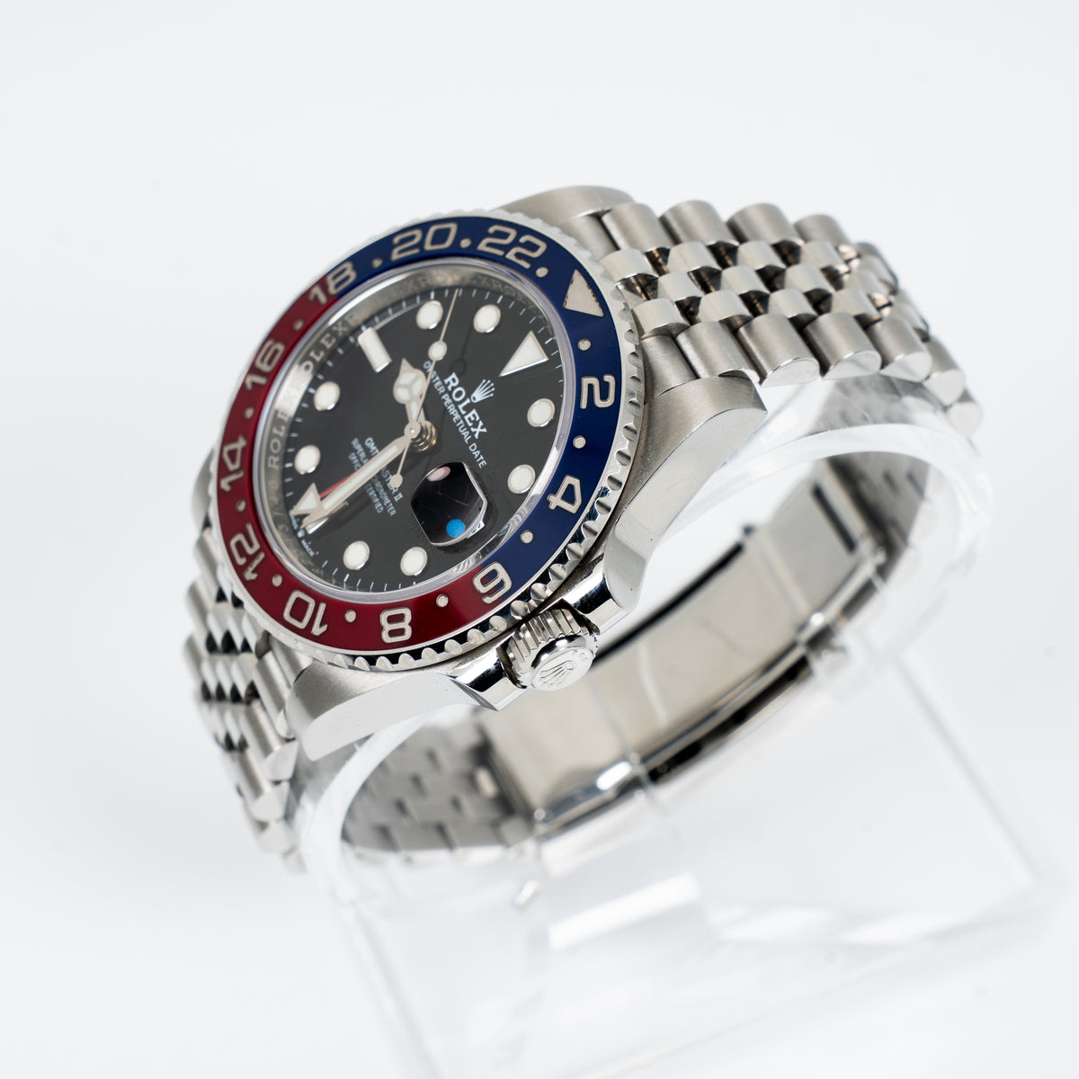 2020 Rolex GMT-Master II “Pepsi” Ref. 126710BLRO Jubilee – Box & Papers