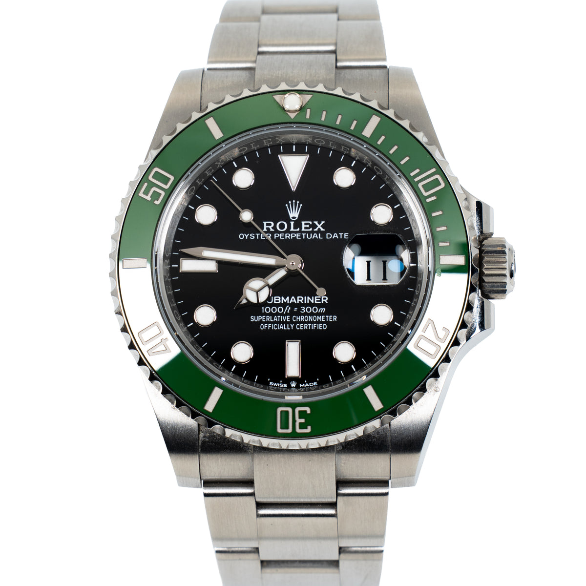 2025 Rolex Submariner Date “Starbucks” 41mm Ref. 126610LV – Box & Papers