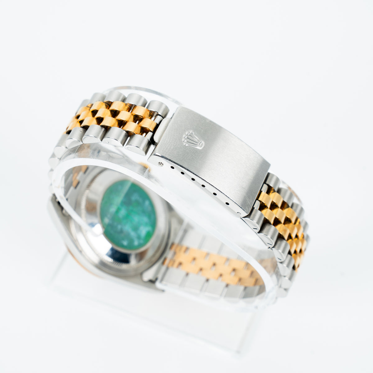 2002 Rolex Datejust 36 Ref. 16233 Blue Arabic Dial Jubilee – With Box
