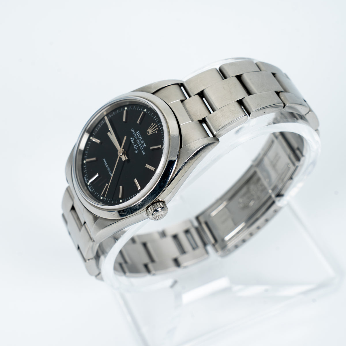 1995 Rolex Air-King 34mm Ref. 14000 Black Dial Oyster – With Box