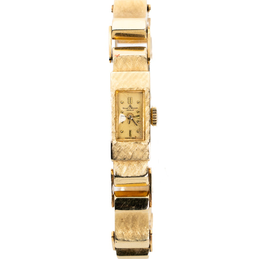 Vintage Baume & Mercier Ladies 24mm Dress Watch in 14K Yellow Gold