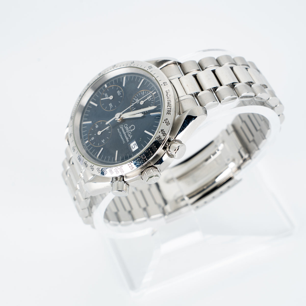Omega Speedmaster Date 39mm Blue Dial Stainless Steel Ref. 3511.80