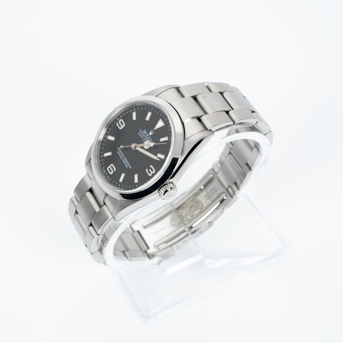 2008 Rolex Explorer 36mm Ref. 114270 Black Dial Oyster Bracelet – With Box
