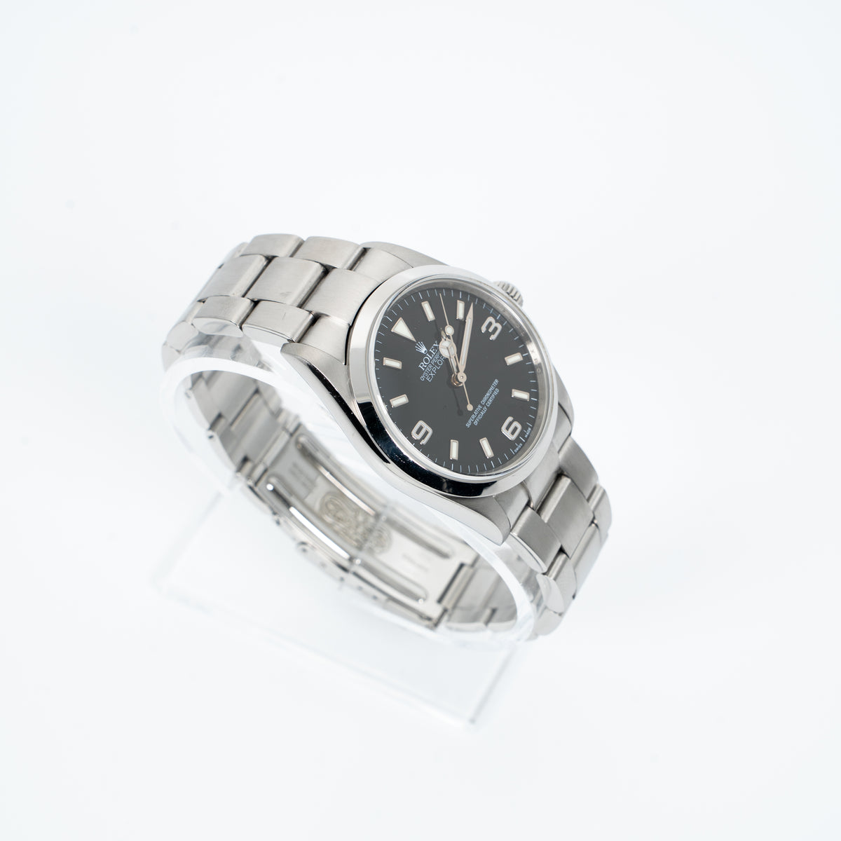 2008 Rolex Explorer 36mm Ref. 114270 Black Dial Oyster Bracelet – With Box