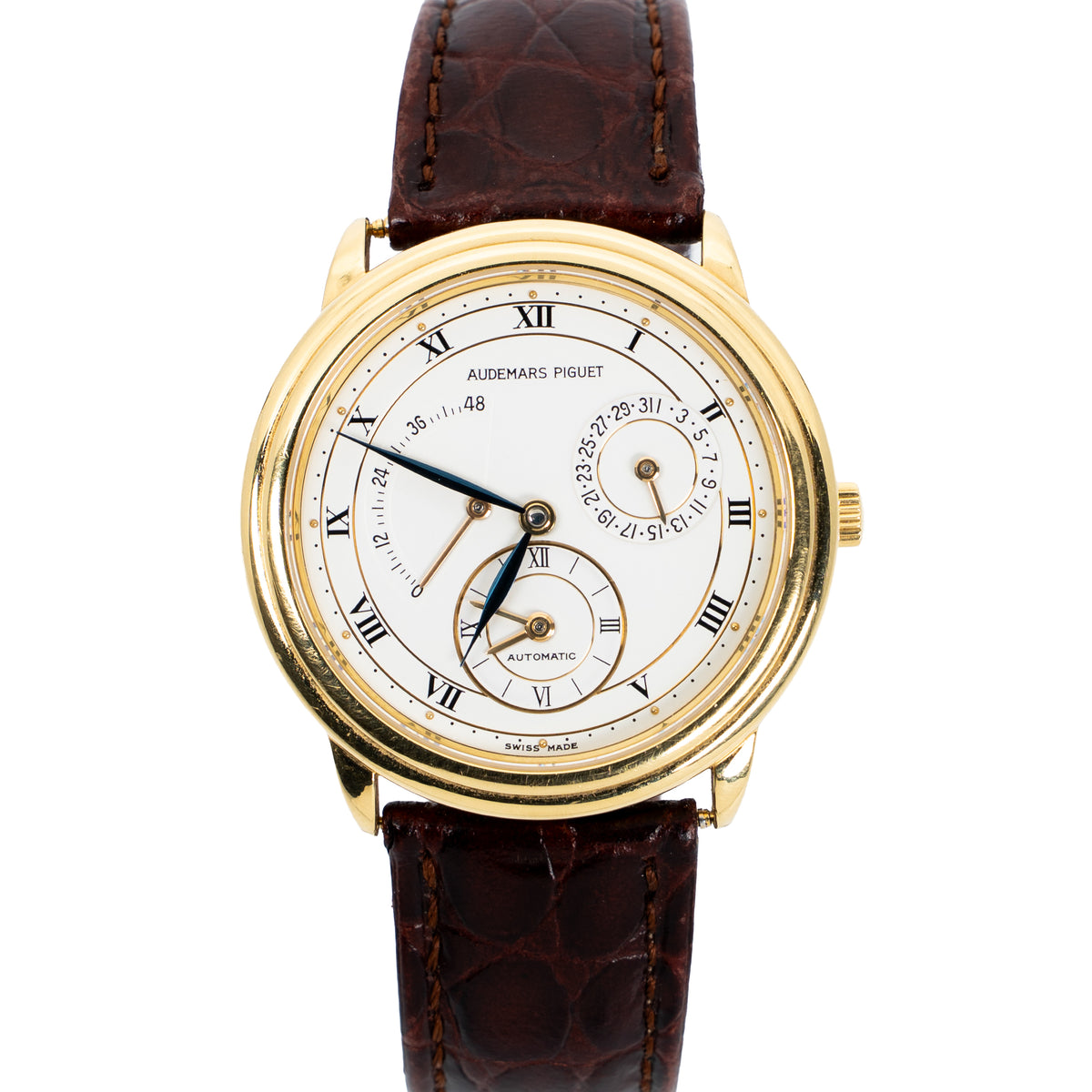 Audemars Piguet Jules Audemars Dual Time 36mm Ref. 25685BA – 18k Yellow Gold – Circa 1990s