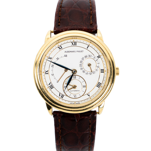 Audemars Piguet Jules Audemars Dual Time 36mm Ref. 25685BA – 18k Yellow Gold – Circa 1990s