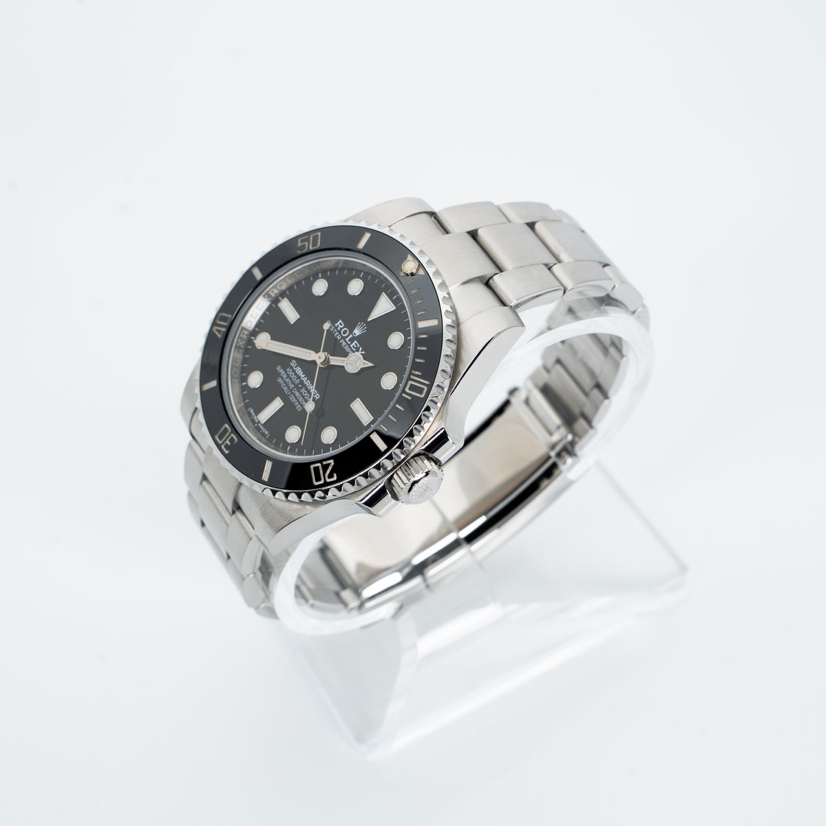 2016 Rolex Submariner No Date 40mm Ref. 114060 – Box & Papers