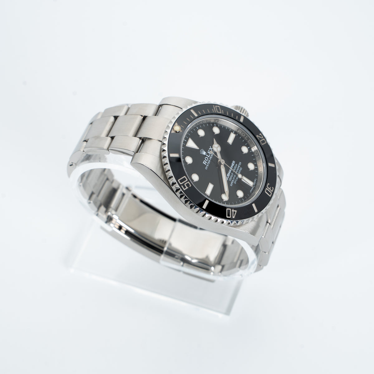 2016 Rolex Submariner No Date 40mm Ref. 114060 – Box & Papers