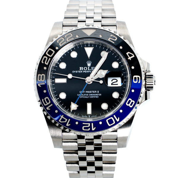 2020 Rolex GMT-Master II “Batgirl” Ref. 126710BLNR Jubilee – Box & Papers