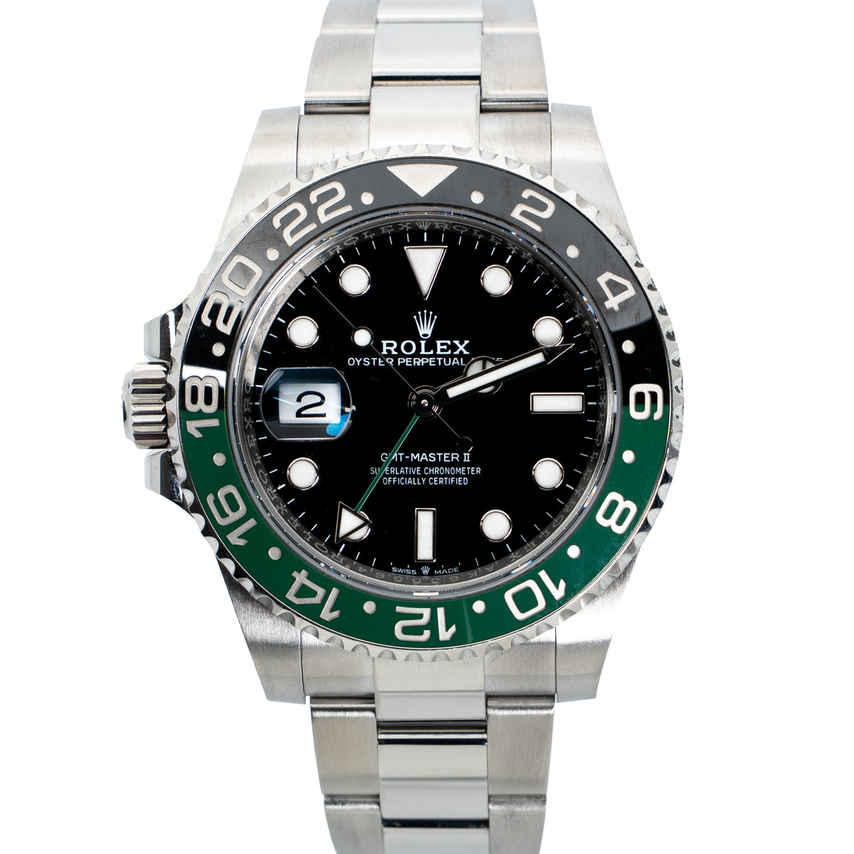 Circa 2024 Rolex GMT-Master II “Sprite” Ref. 126720VTNR Oyster – With Box