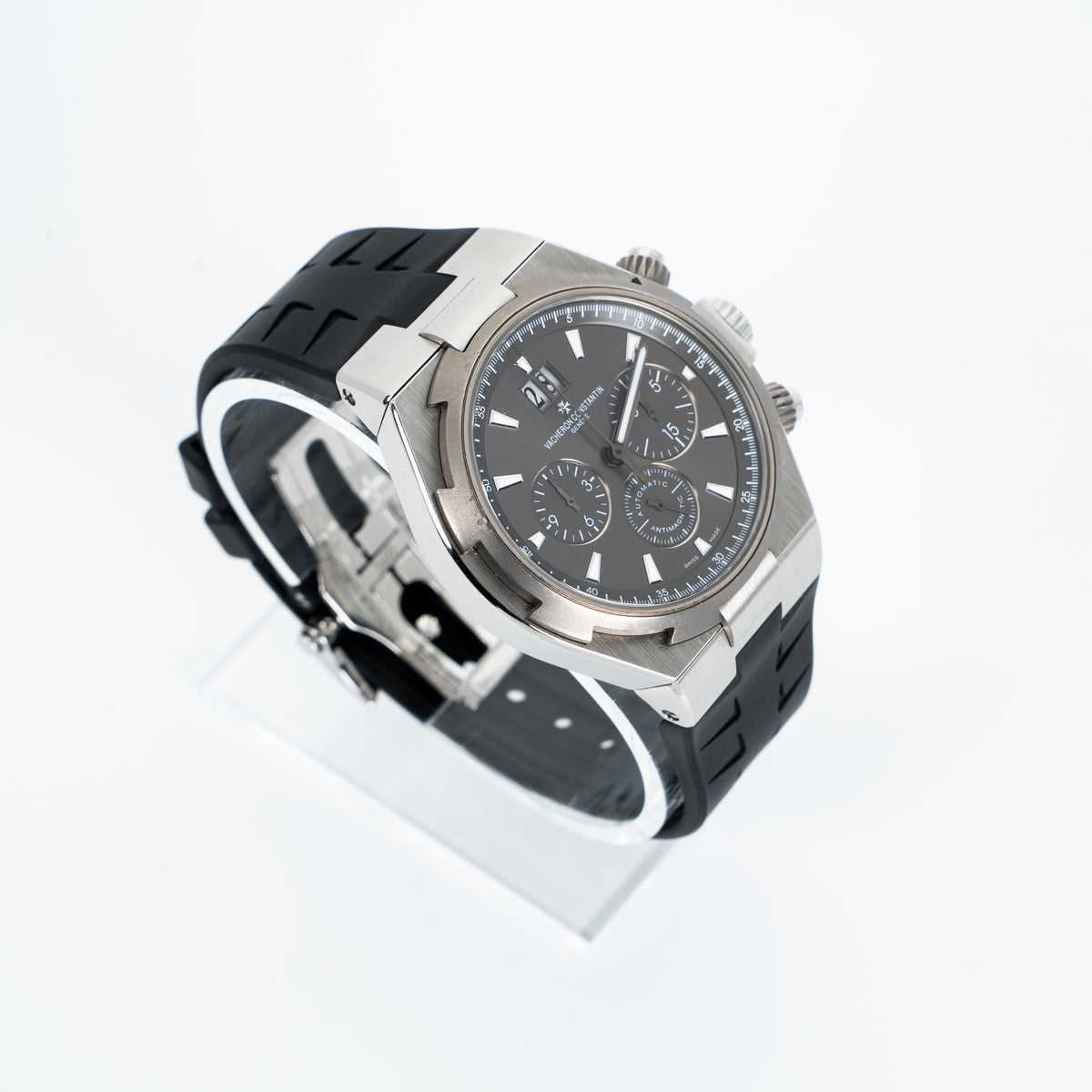 2017 Vacheron Constantin Overseas Chronograph 42mm Ref. 49150 Gray Dial – With Papers