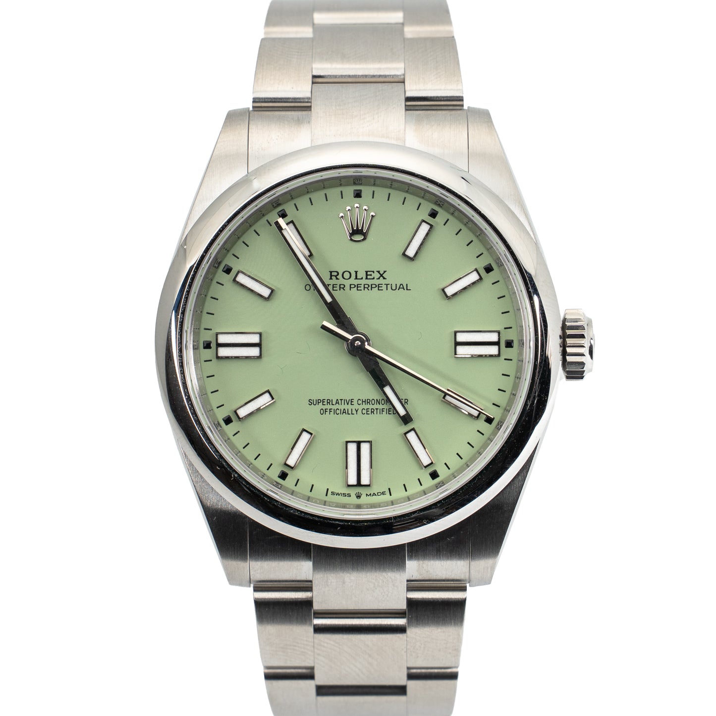 Rolex Oyster Perpetual 41 Ref. 124300 "Pistachio"