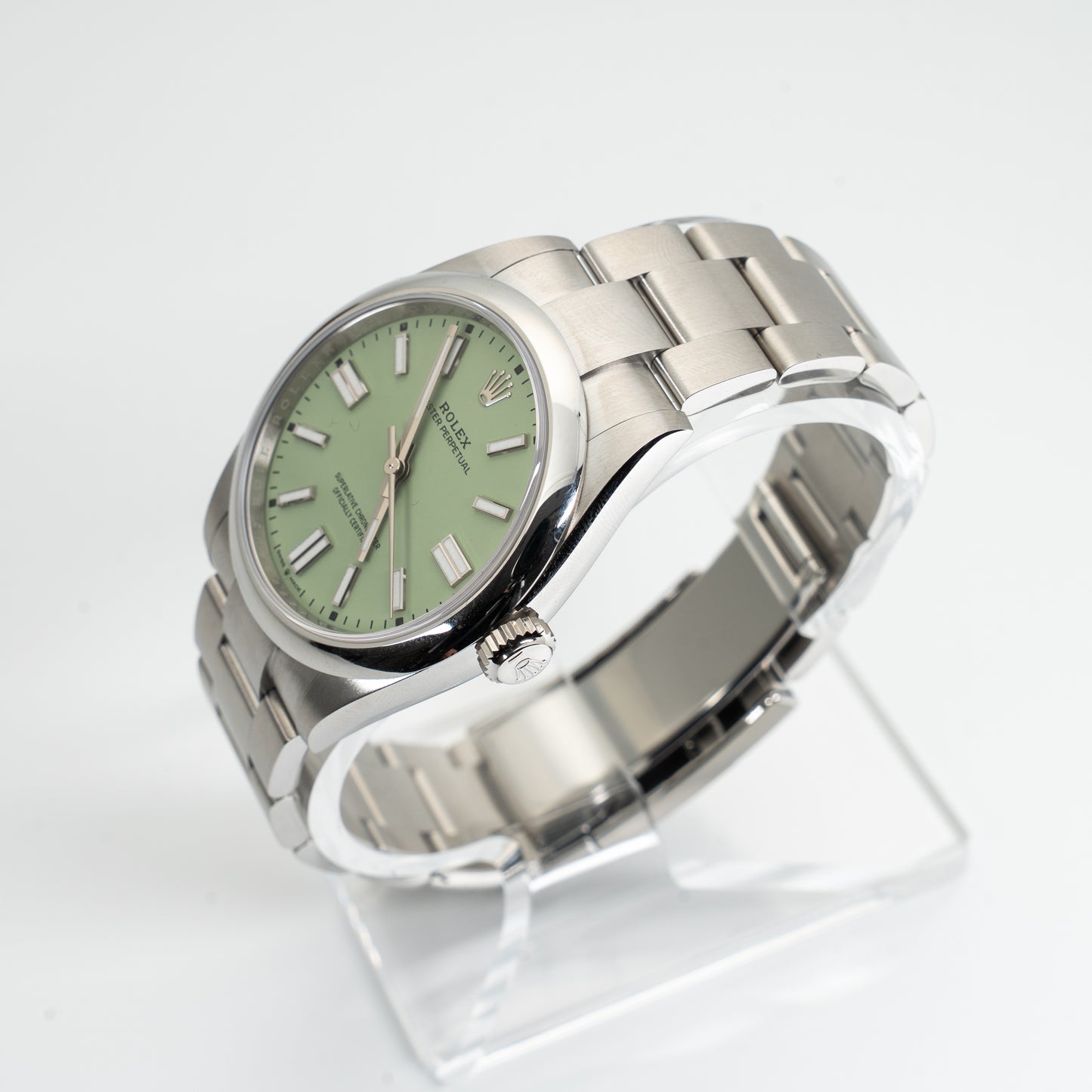 Rolex Oyster Perpetual 41 Ref. 124300 "Pistachio"