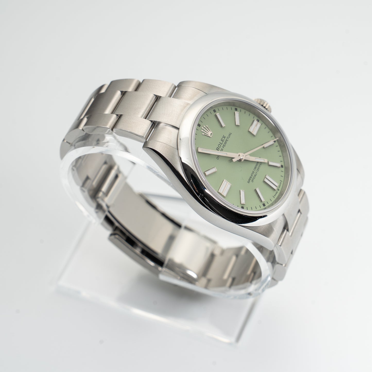 Rolex Oyster Perpetual 41 Ref. 124300 "Pistachio"
