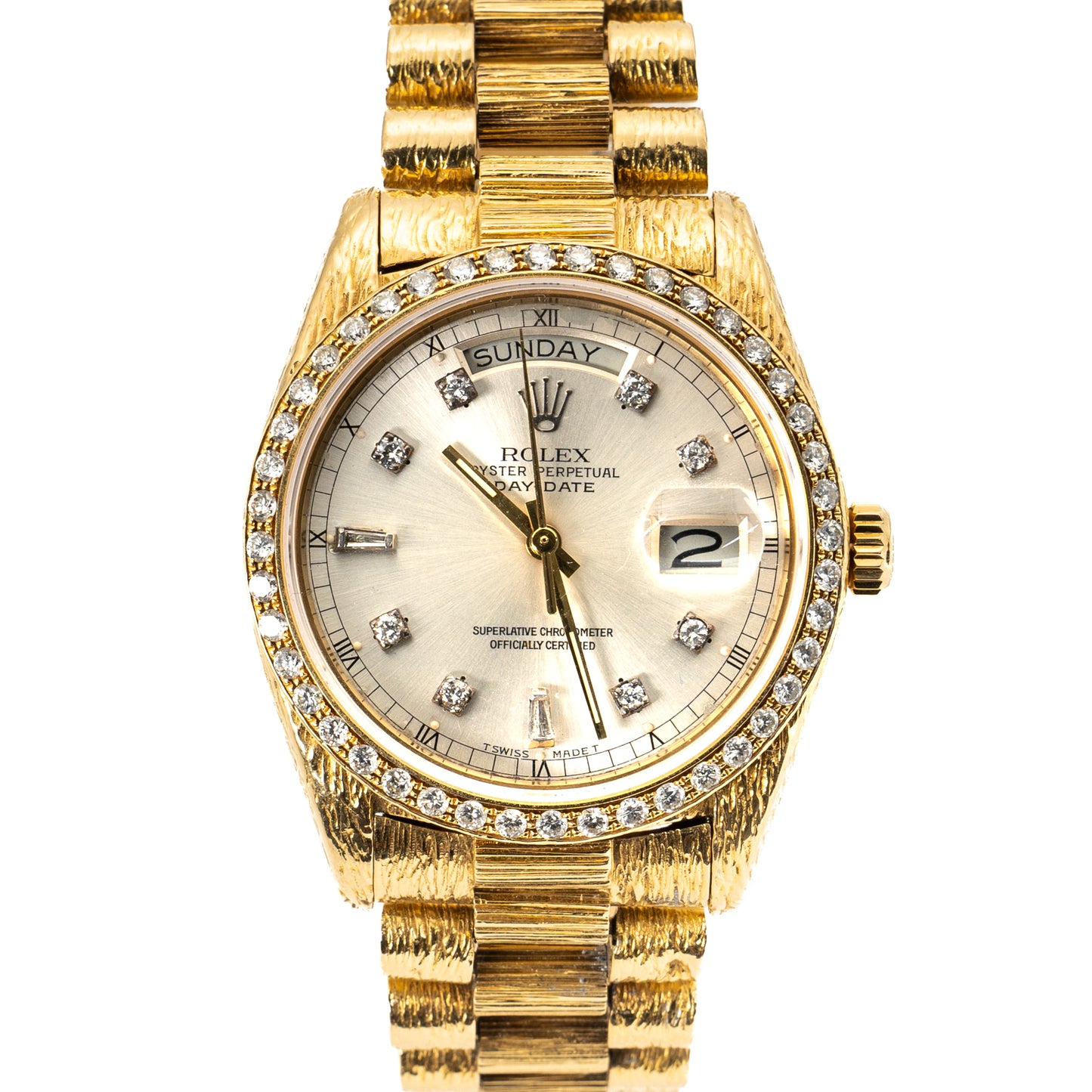 Rolex Day-Date Ref. 18038 Diamond Bezel/Dial