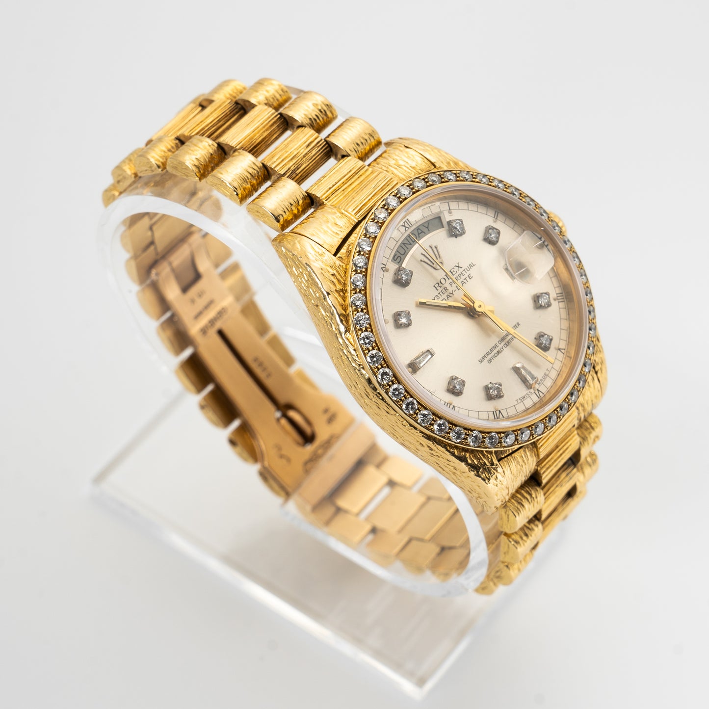 Rolex Day-Date Ref. 18038 Diamond Bezel/Dial