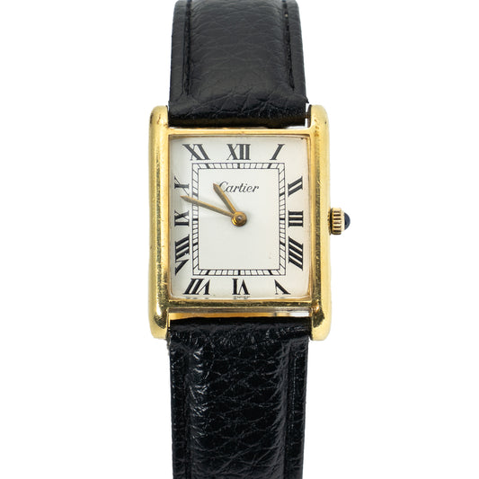 Cartier gold-plated dress watch