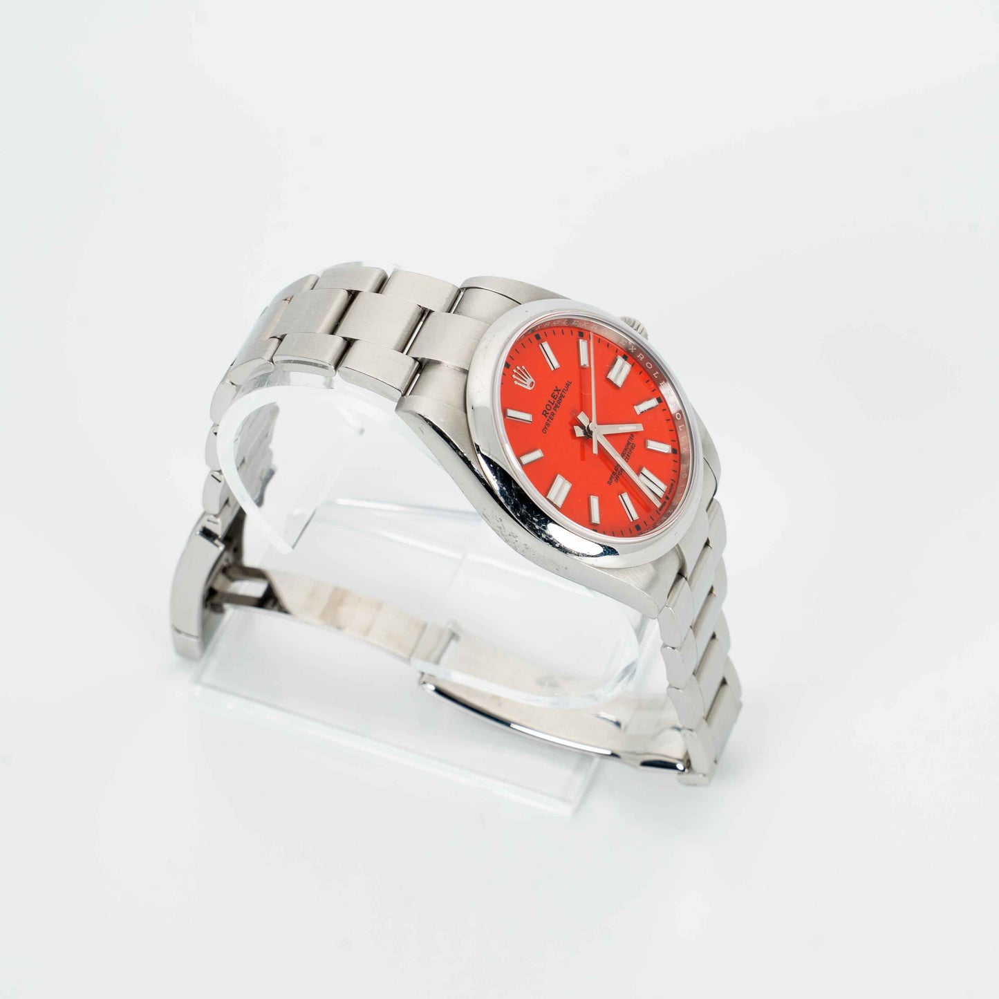Rolex Oyster Perpetual Ref. 124300 “Coral Dial"