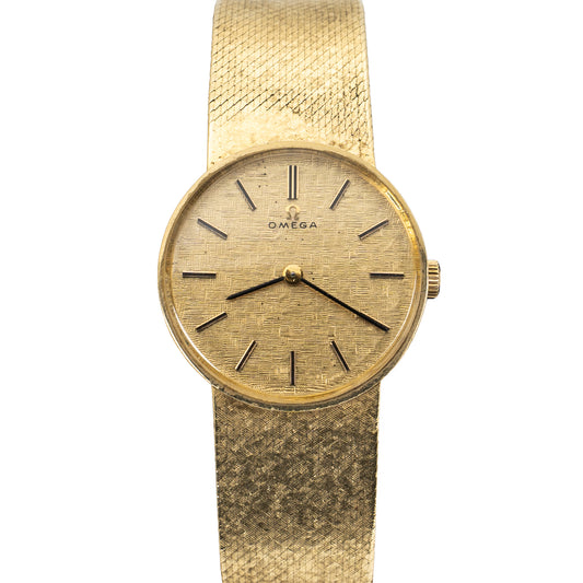 Vintage Omega Mesh Dress Watch