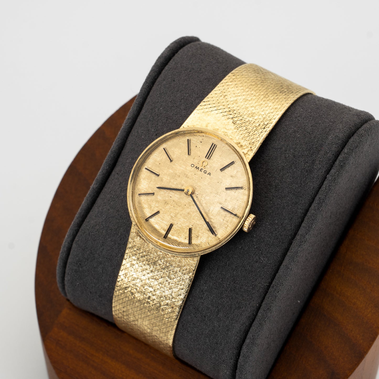 Vintage Omega Mesh Dress Watch