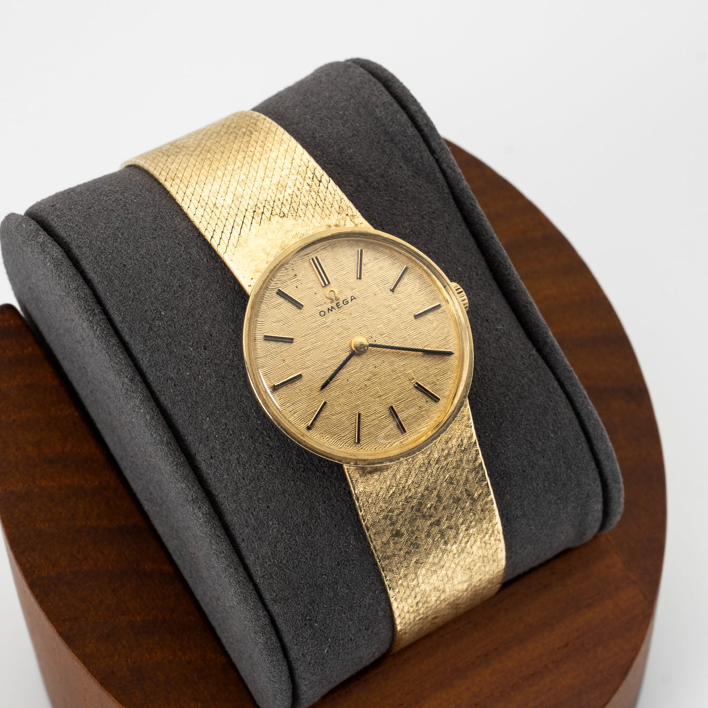 Vintage Omega Mesh Dress Watch