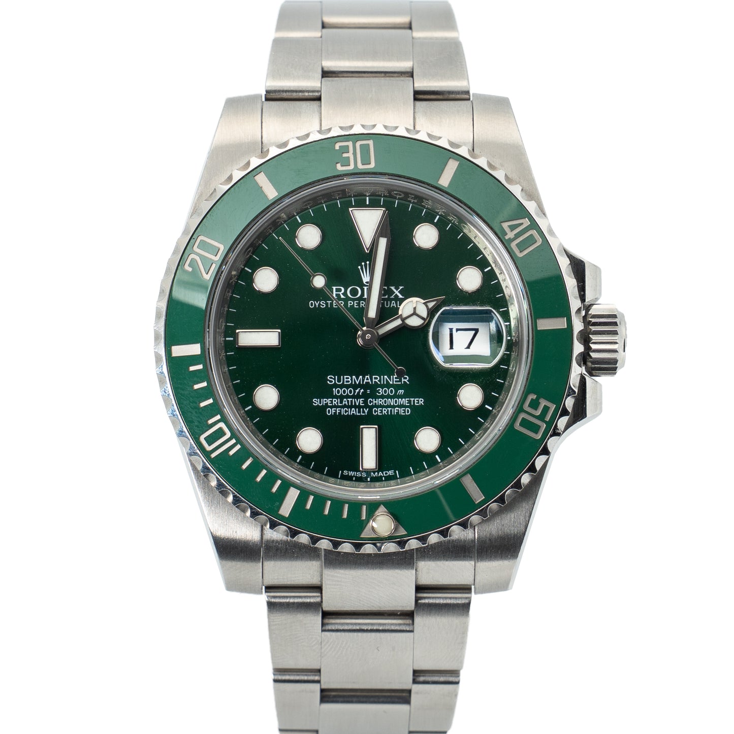Rolex Submariner Date Ref. 116610LV "Hulk"