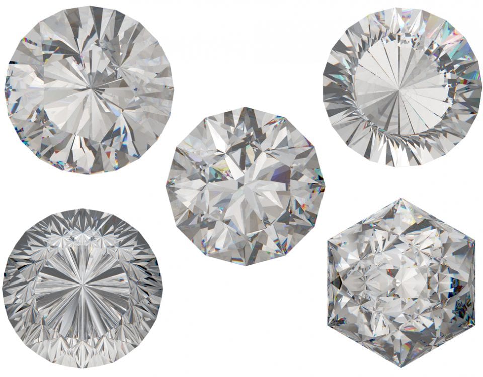 diamond ratios popular cuts